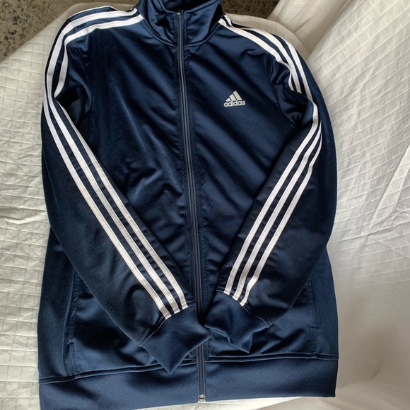 adidas Other - ADIDAS 3-STRIPES NAVY TRACK JACKET